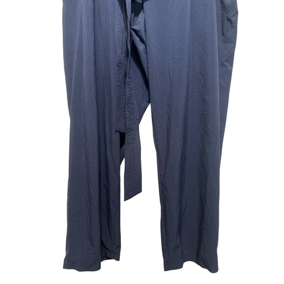 Athleta Skyline Pant II Trouser Size 2X 20 Blue Pleated Straight Corpcore Office - Picture 7 of 13